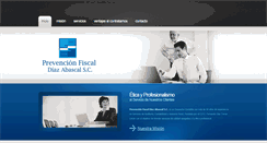 Desktop Screenshot of prevencionfiscal.com.mx